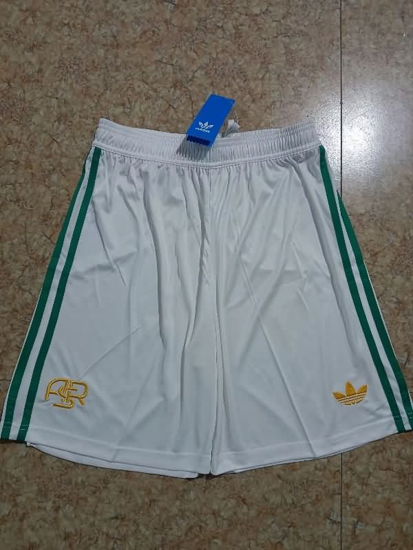 Thailand Quality(AAA) 25/26 AS Roma Third Soccer Shorts