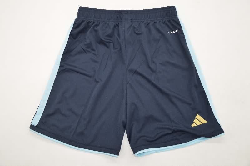 Thailand Quality(AAA) 2026 Argentina Home Soccer Shorts
