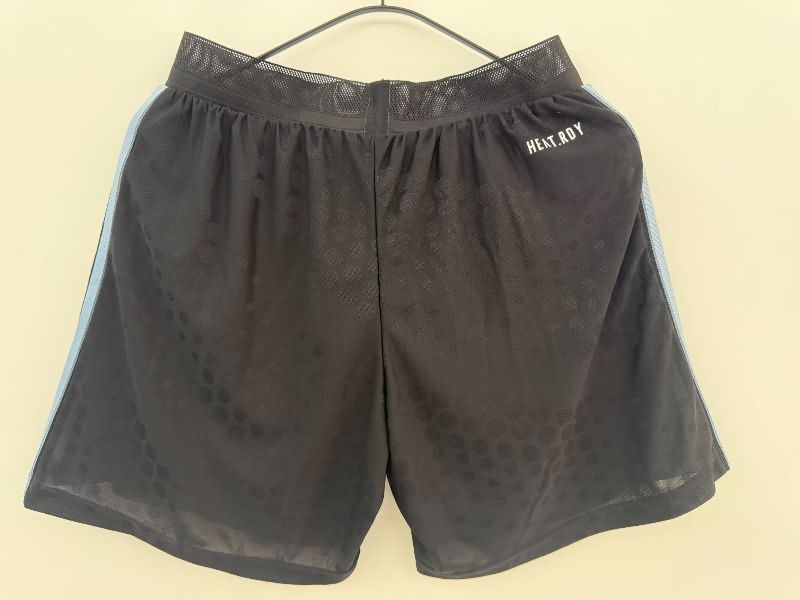Thailand Quality(AAA) 50th Argentina Anniversary Black Soccer Shorts (Player)