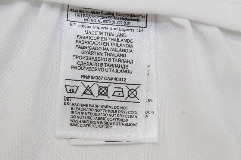 Thailand Quality(AAA) 50th Argentina Anniversary White Soccer Shorts (Player)