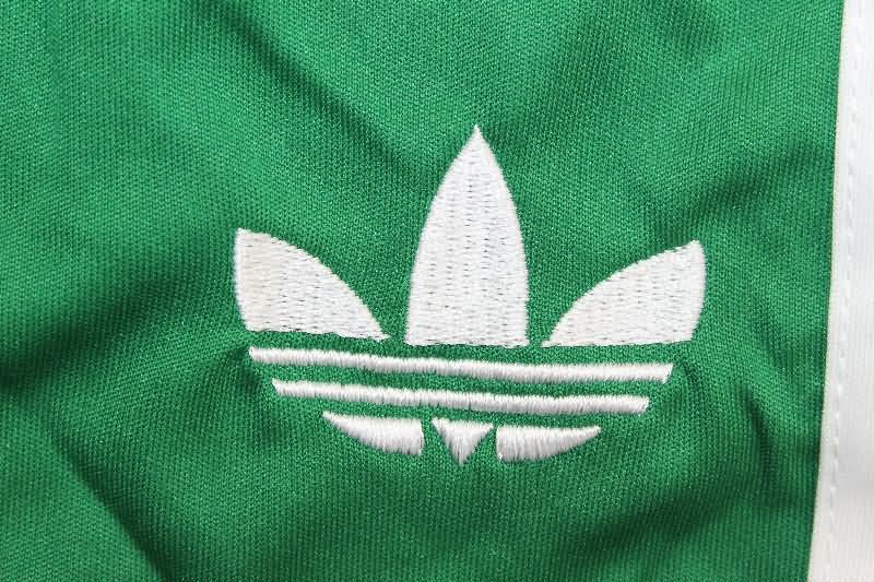 Thailand Quality(AAA) 2025 Argentina Goalkeeper Green Soccer Shorts