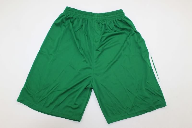 Thailand Quality(AAA) 2025 Argentina Goalkeeper Green Soccer Shorts