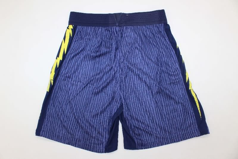 Thailand Quality(AAA) 25/26 Atletico Madrid Away Soccer Shorts (Player)