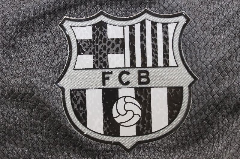 Thailand Quality(AAA) 25/26 Barcelona Away Black Soccer Shorts