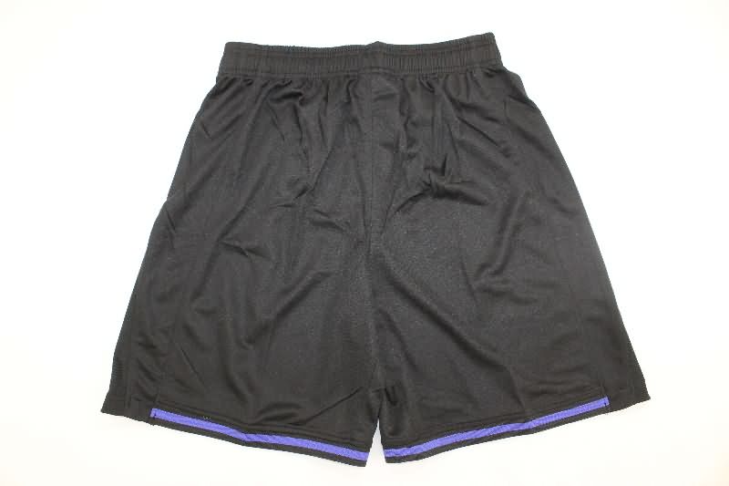 Thailand Quality(AAA) 25/26 Barcelona Away Black Soccer Shorts