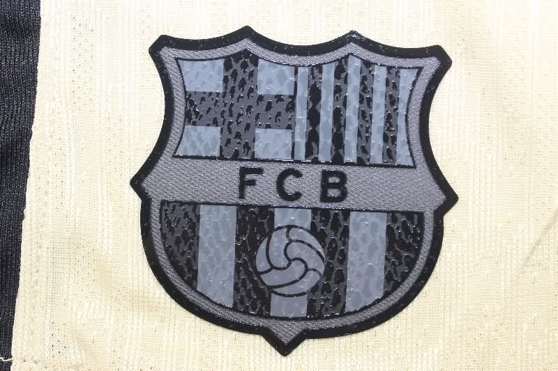 Thailand Quality(AAA) 25/26 Barcelona Away Soccer Shorts (Player)