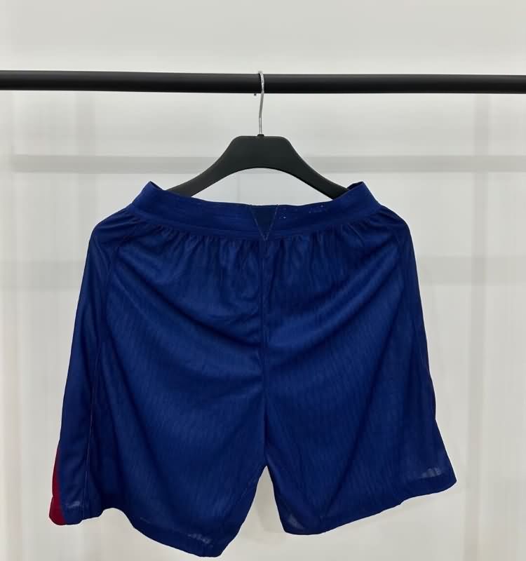 Thailand Quality(AAA) 2025/26 Barcelona Home Soccer Shorts (Player)