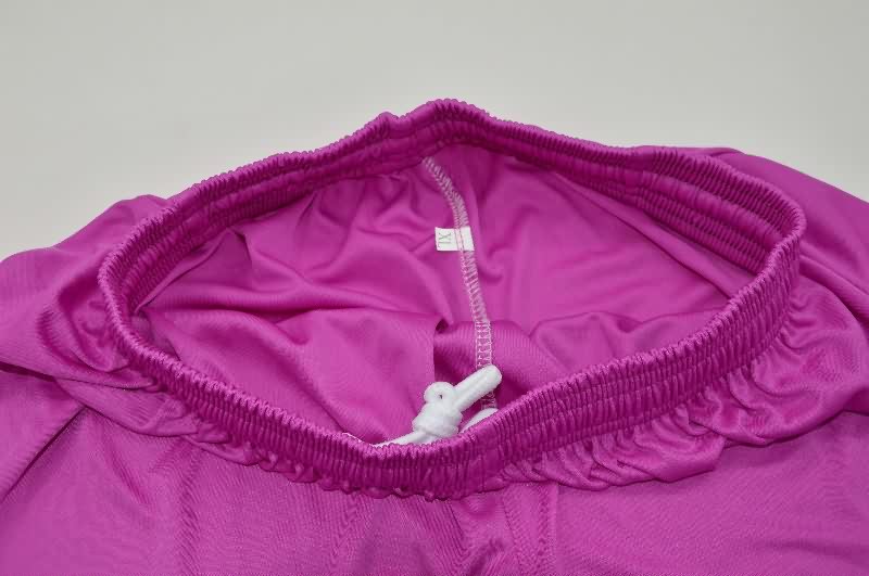 Thailand Quality(AAA) 25/26 Bayern Munich Goalkeeper Purple Soccer Shorts