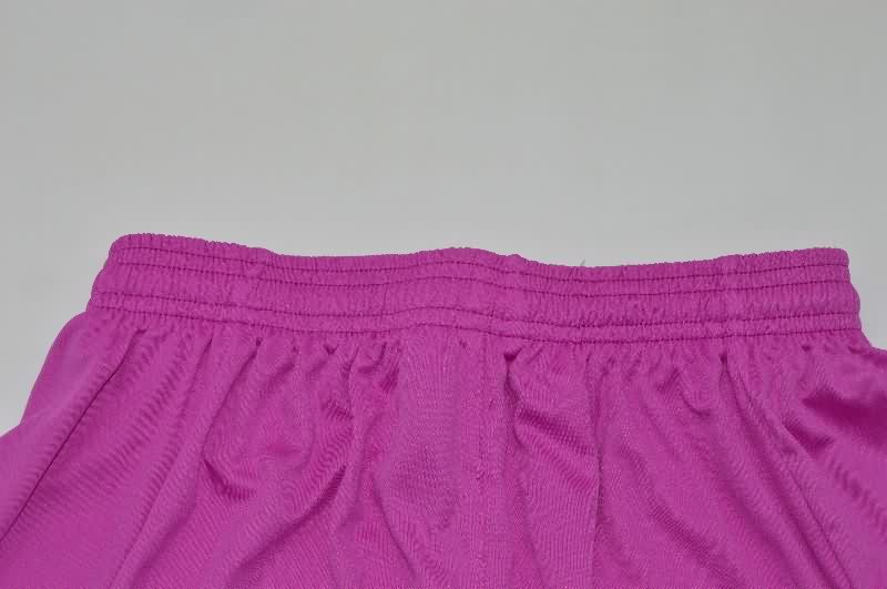 Thailand Quality(AAA) 25/26 Bayern Munich Goalkeeper Purple Soccer Shorts