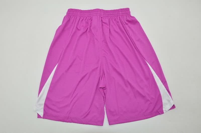 Thailand Quality(AAA) 25/26 Bayern Munich Goalkeeper Purple Soccer Shorts