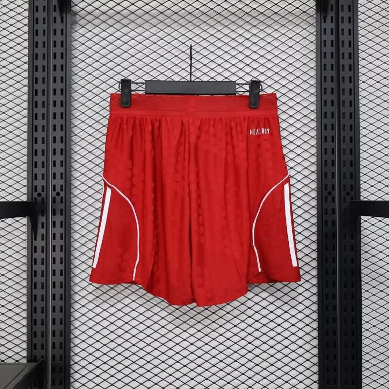 Thailand Quality(AAA) 2025/26 Bayern Munich Home Soccer Shorts (Player)