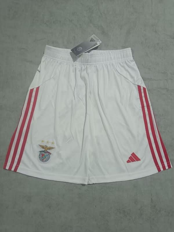 Thailand Quality(AAA) 25/26 Benfica Home Soccer Shorts