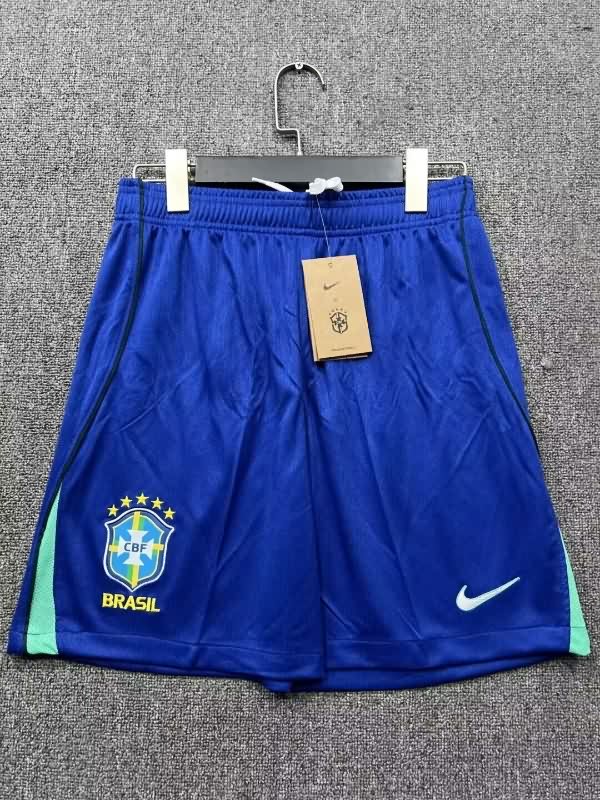 Thailand Quality(AAA) 2026 Brazil Home Soccer Shorts