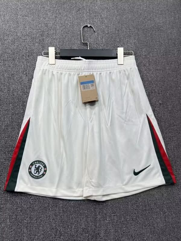 Thailand Quality(AAA) 2025/26 Chelsea Away Soccer Shorts