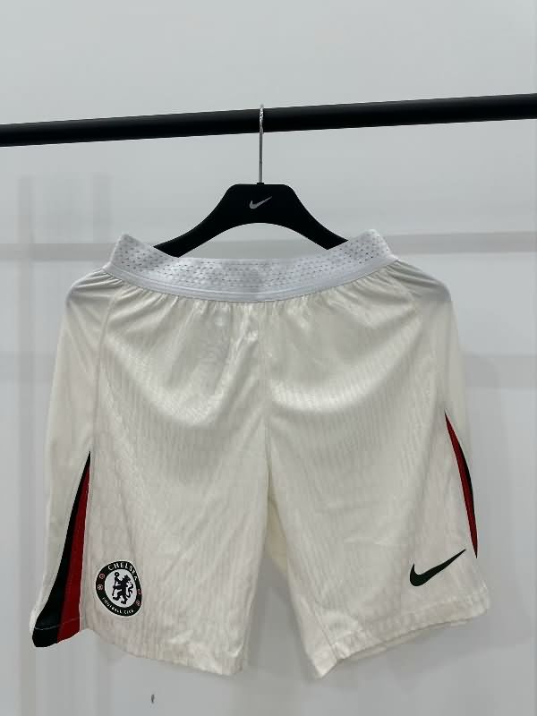 Thailand Quality(AAA) 2025/26 Chelsea Away Soccer Shorts (Player)