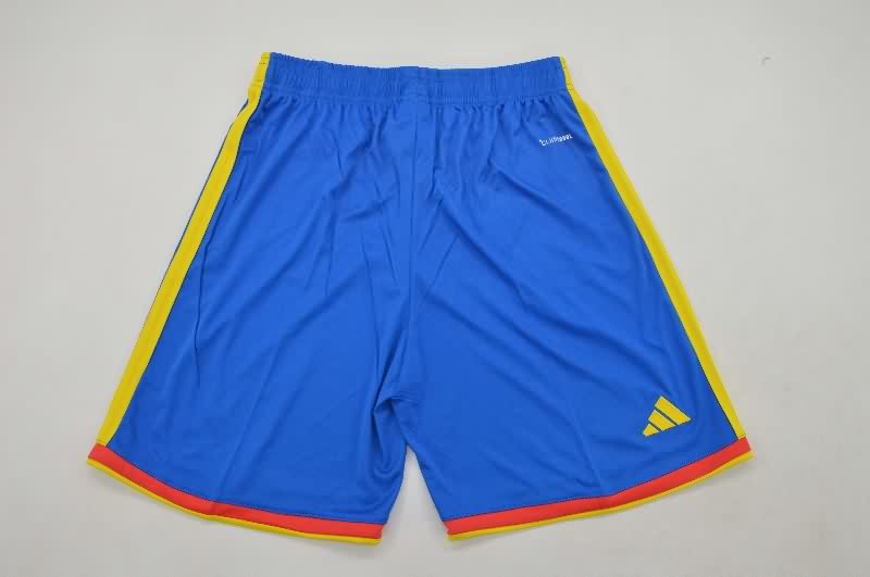 Thailand Quality(AAA) 2026 Colombia Home Soccer Shorts