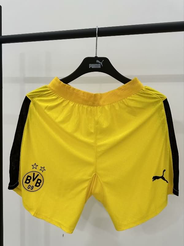 Thailand Quality(AAA) 25/26 Dortmund Home Soccer Shorts (Player)