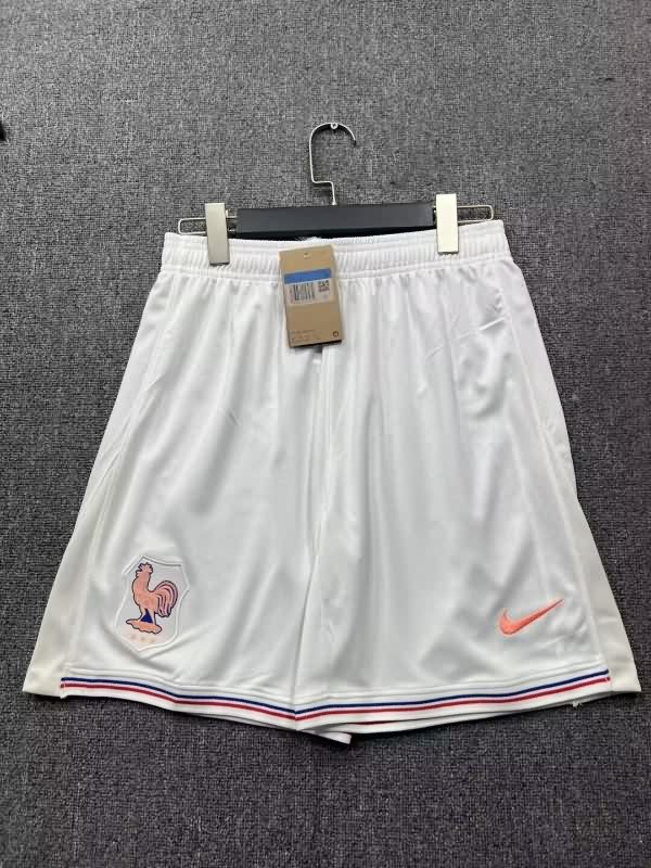 Thailand Quality(AAA) 2026 France Away Soccer Shorts Thailand Quality(AAA) 2026 France Away Soccer Shorts