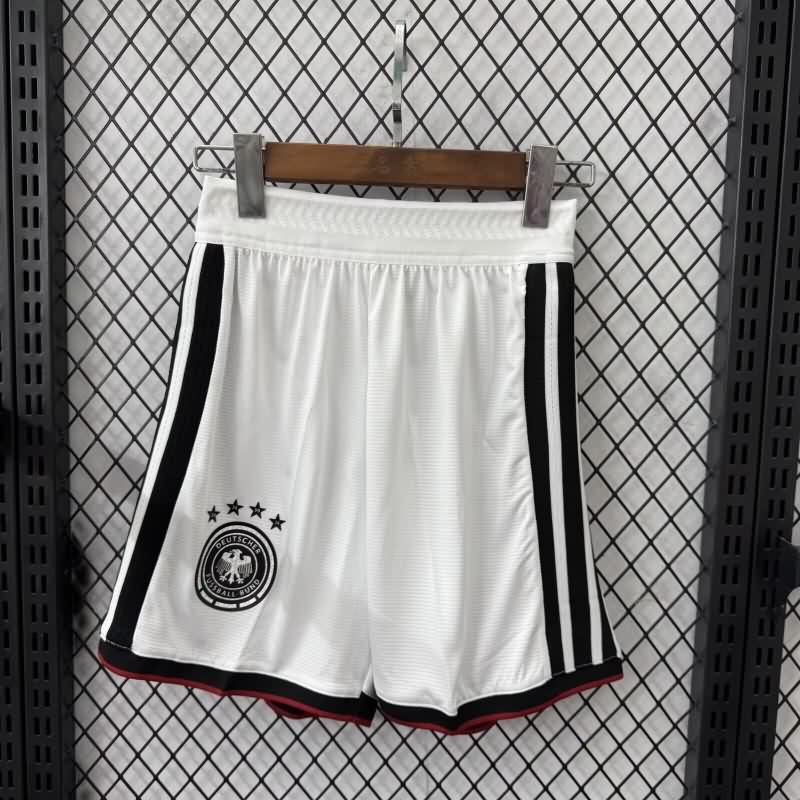Thailand Quality(AAA) 2026 Germany White Soccer Shorts (Player)