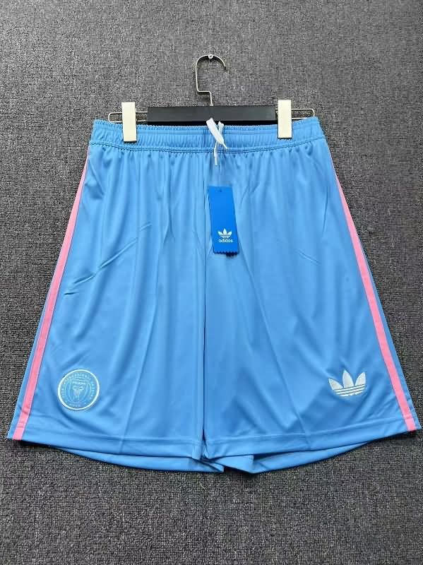 Thailand Quality(AAA) 2025 Inter Miami Third Soccer Shorts