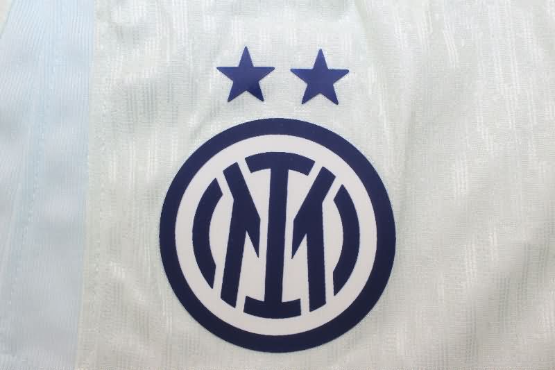 Thailand Quality(AAA) 25/26 Inter Milan Away Soccer Shorts (Player)