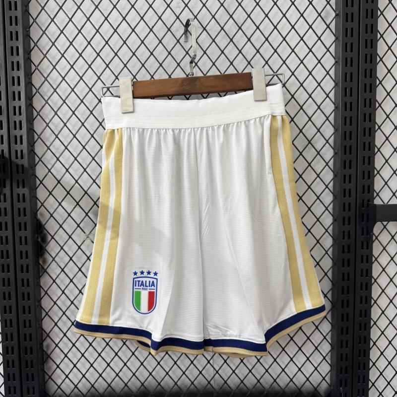 Thailand Quality(AAA) 2026 Italy Home Soccer Shorts (Player)