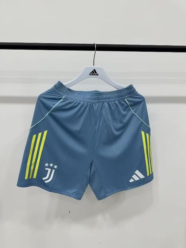 Thailand Quality(AAA) 25/26 Juventus Away Soccer Shorts (Player)