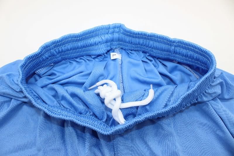 Thailand Quality(AAA) 25/26 Juventus Goalkeeper Blue Soccer Shorts