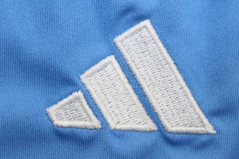 Thailand Quality(AAA) 25/26 Juventus Goalkeeper Blue Soccer Shorts