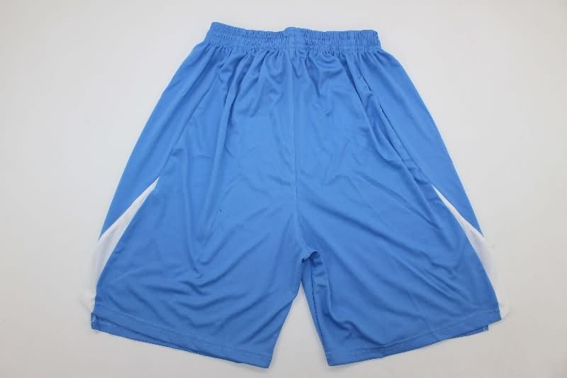 Thailand Quality(AAA) 25/26 Juventus Goalkeeper Blue Soccer Shorts