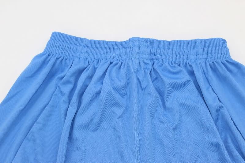 Thailand Quality(AAA) 25/26 Juventus Goalkeeper Blue Soccer Shorts