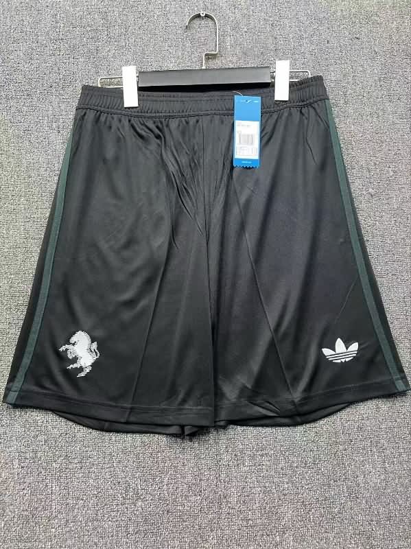 Thailand Quality(AAA) 25/26 Juventus Third Soccer Shorts