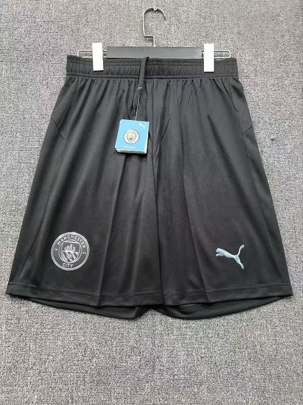 Thailand Quality(AAA) 25/26 Manchester City Away Soccer Shorts