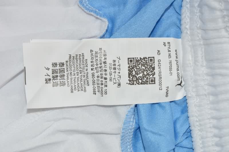 Thailand Quality(AAA) 25/26 Manchester City Home Soccer Shorts