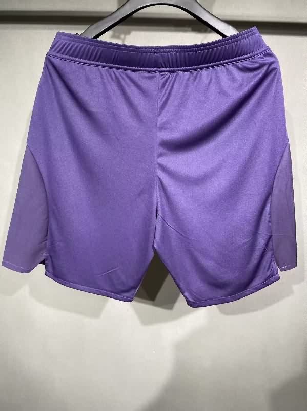Thailand Quality(AAA) 2025/26 Manchester United Away Soccer Shorts (Player)