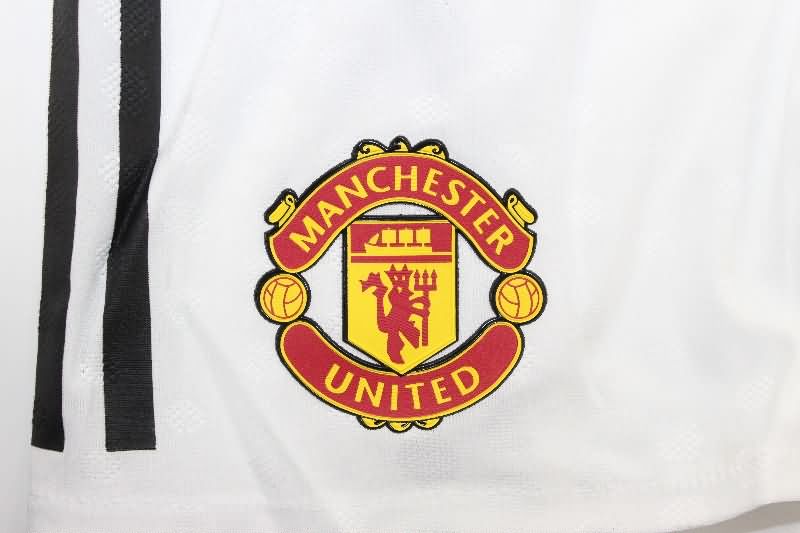 Thailand Quality(AAA) 2025/26 Manchester United Home Soccer Shorts (Player)