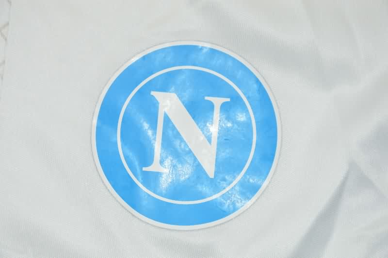 Thailand Quality(AAA) 25/26 Napoli Home White Soccer Shorts