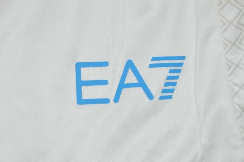 Thailand Quality(AAA) 25/26 Napoli Home White Soccer Shorts