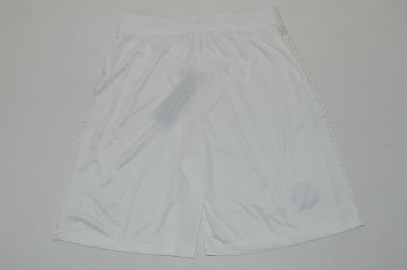 Thailand Quality(AAA) 25/26 Napoli Home White Soccer Shorts