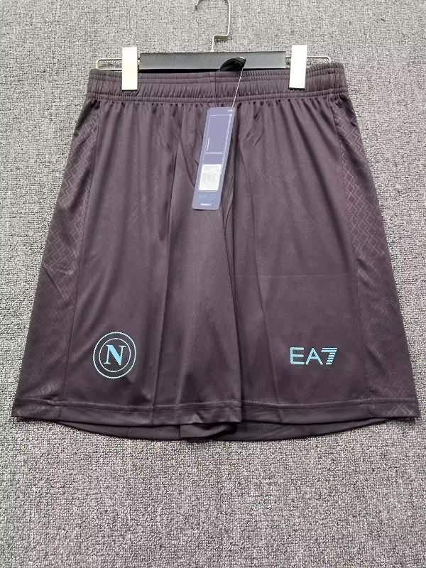 Thailand Quality(AAA) 25/26 Napoli Third Soccer Shorts