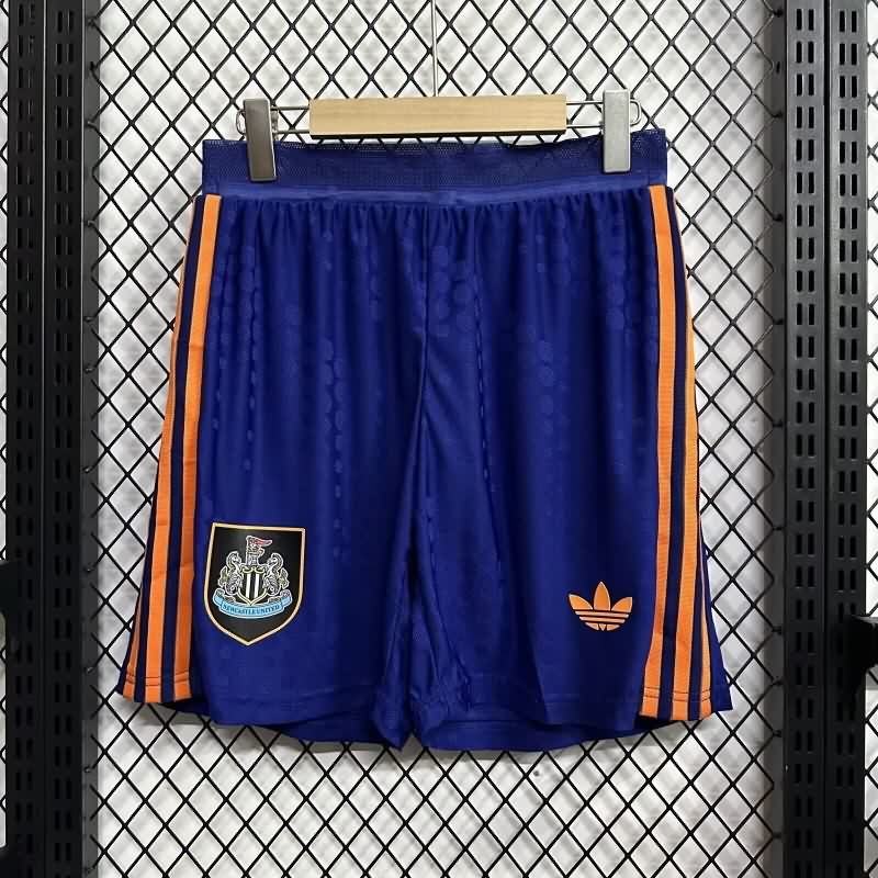 Thailand Quality(AAA) 25/26 Newcastle United Away Soccer Shorts (Player)