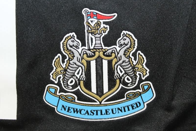 Thailand Quality(AAA) 25/26 Newcastle United Black Soccer Shorts (Player)