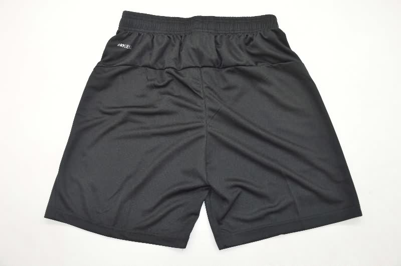 Thailand Quality(AAA) 25/26 Portugal Black Soccer Shorts