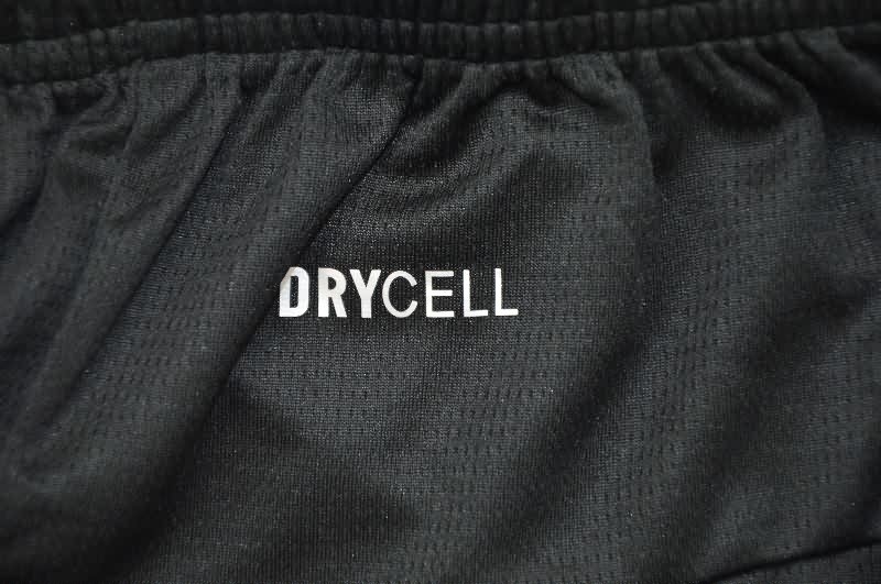 Thailand Quality(AAA) 25/26 Portugal Black Soccer Shorts