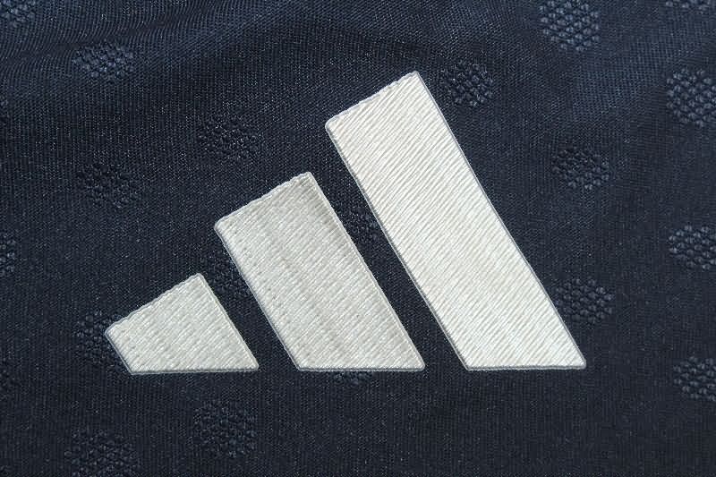 Thailand Quality(AAA) 2025/26 Real Madrid Away Soccer Shorts (Player)