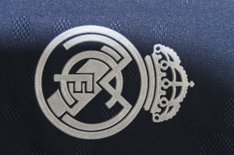 Thailand Quality(AAA) 2025/26 Real Madrid Away Soccer Shorts (Player)