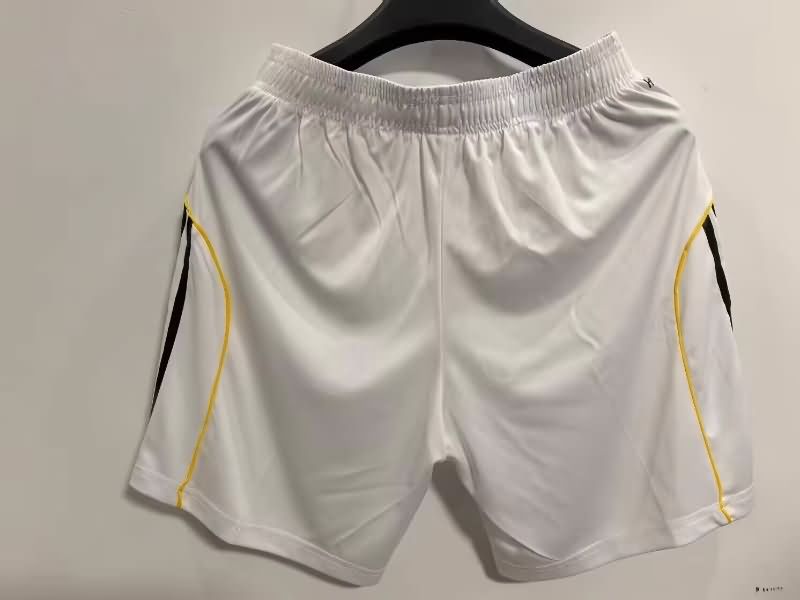 Thailand Quality(AAA) 2025/26 Real Madrid Home Soccer Shorts (Player)