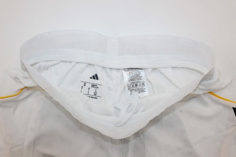 Thailand Quality(AAA) 2025/26 Real Madrid Home Soccer Shorts (Player)