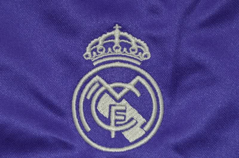 Thailand Quality(AAA) 25/26 Real Madrid Purple Soccer Shorts