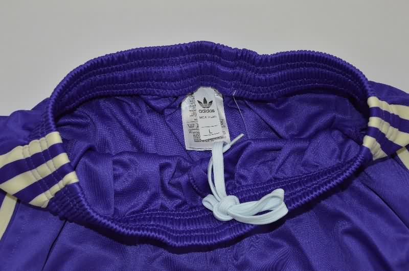 Thailand Quality(AAA) 25/26 Real Madrid Purple Soccer Shorts